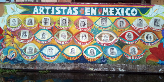 Un tributo a las mujeres artistas en México por Katja Von Helldorff
